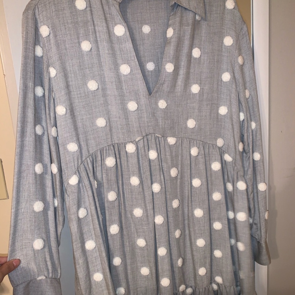 Zara short polka dot dress